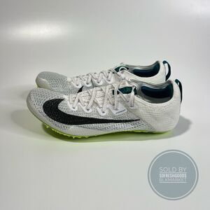Nike Zoom Superfly Elite 2 White Bright Spruce Track Spikes FZ9662-100 Size 9